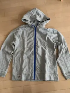 CHUMS フルジップ パーカー L グレー