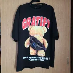 GRATIFY Tシャツ 半袖　ブラック