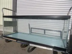 引取限定】錦鯉用ターポリンシート池（330cm×100cm×120cm 中古