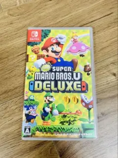 スーパーマリオブラザーズUデラックス　Switchソフト