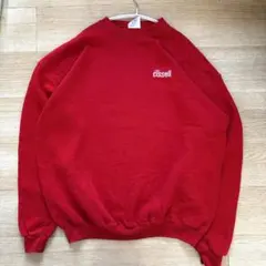USA製 cissell シセル SANIEE ヘビーウェイト スウェット 赤
