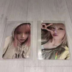 BLACKPINK LISA BLINK限定特典 PHOTO CARDトレカ2枚