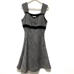 R.Fノースリーブウールワンピース