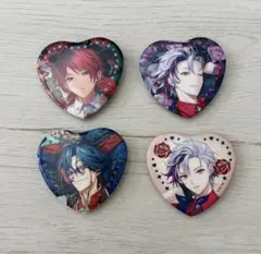 にじさんじ Rose Valentine ハート缶バッジ 不破 ローレン 魁星