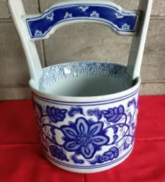 【茶道具】宗恵造　蒔絵手桶水指（共箱） 茶道具宗恵造 蒔絵手桶水指（共箱） 幅約22.8㎝ 高さ約