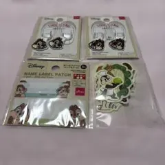 チップとデール　まとめ売り　上靴タグ　ネームワッペン　ステッカー　チップ&デール