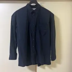 ユニクロ JWAndersonコラボ長袖シャツ M ネイビー