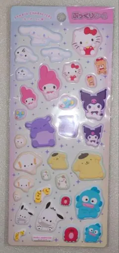 ぷっくりシール サンリオキャラクターズ