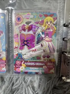 Y*)様 アイカツ　ハイピンクパレードコルセット　アニメ柄