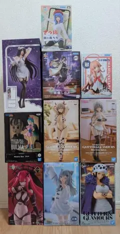 【宇崎月/ブルマ/なちょ猫他】プライズフィギュア10体セットまとめ売り