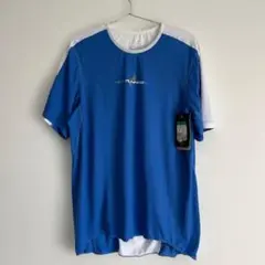 新品　NIKE RUNNING ドライフィット Tシャツ XL ブルー×ホワイト