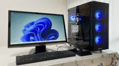 RGBファン搭載 オリジナルデスクトップPC（Win11・Office2021）