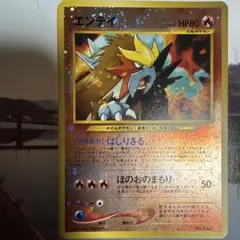 エンテイ プレミアムファイル2 PROMO 旧裏 entei 渦巻きホロ 杉森建 エンテイ プレミアムファイル2 PROMO 旧裏 entei 渦巻きホロ 杉森建