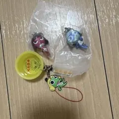 ケロロ軍曹　キーホルダー まとめ売り　カプセルトイ　ギロロ　ケロロ　ドロロ