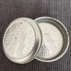 Starbucks サイレンロゴ入り 丸型缶ケース 小物入れのサムネイル