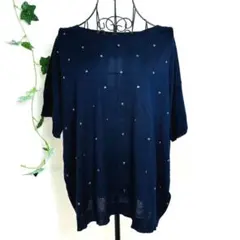 a.v.v Standard　新品6090円タグ付き　サマーニット　XL　13