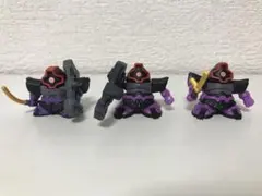 SDガンダムフルカラー　ドム　リックドム　２種３個セット　欠品あり