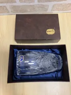 ☆【未使用保管品】BOHEMIA ボヘミア クリスタル 花瓶 チェコ製☆