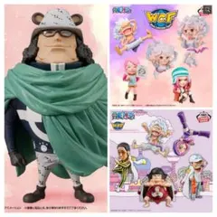 ワンピース ワーコレ エッグヘッド６＆ジュエリー・ボニー ヒストリー＆くま