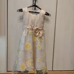 キャサリンコテージ　花柄スリーブレスドレス 130サイズ