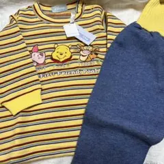 ディズニー　くまのプー　パジャマ　キッズ　90センチ　レトロ