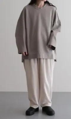 FIRMUM コットン&ポリエステル　マルチレイヤーニット2枚セット