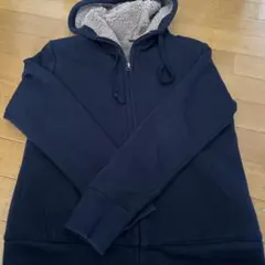 UNIQLOボアスウェットフルジップパーカ