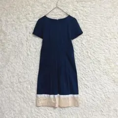 【アリスバーリー】 バイカラーワンピース (9)膝丈 東京スタイルのサムネイル