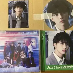 超特急 夢8盤　タクヤ　最強推しセット 缶バッジ ステッカー ソロトレカ CD