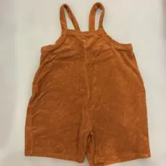 organic zoo terracotta dungarees 1-2y