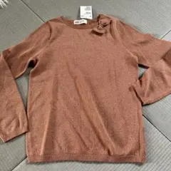 タグ付きキラキラセーター　トップス