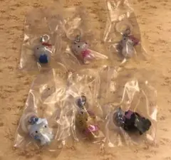 【匿名配送】ハローキティ めじるしアクセサリー 6種　コンプリートセット