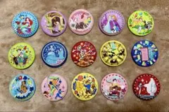 ディズニー 刺繍缶バッジ 2【15種類フルコンプリート】