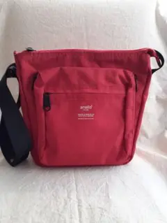anello 赤 ショルダーバッグ軽量 多収納