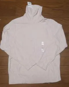 UNIQLO　ヒートテックフリース　タートルネックT ピンク　Lサイズ