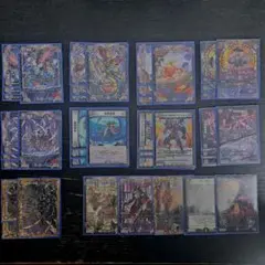 【デュエマ】闇単ブラックオーバー　デッキ　シークレット有　二重スリーブ付き