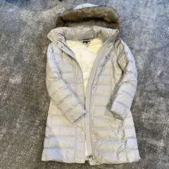 TOMMY HILFIGER ライトグレー ダウンジャケット XS