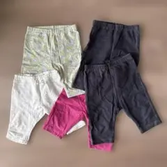 ベビー レギンス スパッツ まとめ売り 5点セット 80サイズ
