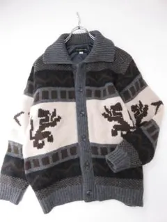 【値下げ】スコッチハウス　羊毛 　ニットジャケットセーター　肉厚カーディガン　L