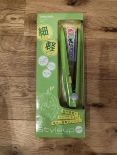 TESCOM Styleup mini ヘアアイロン グリーン