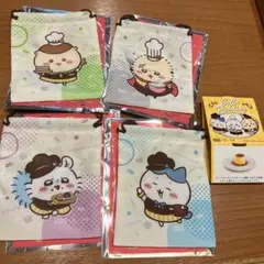 ちいかわ　ココス　ハチワレ モモンガ くりまんじゅう ラッコ 巾着 COCO'S