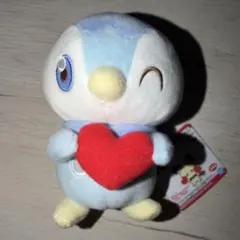 ポッチャマ ぬいぐるみマスコット ハート持ち