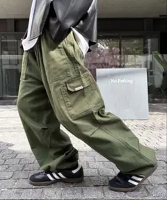 MAISON CLUB カーゴパンツ オリーブグリーン