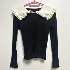 襟付きトップス　グレイル
