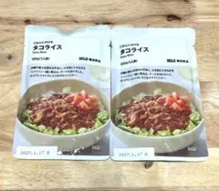 値下★【無印良品】ごはんにかける タコライス 120g １人前×2袋のサムネイル