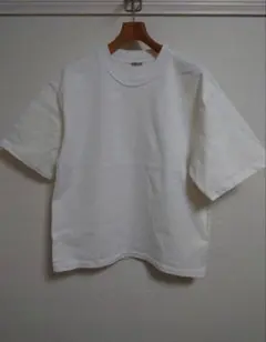 OHGA オーガ PAT Tシャツ ホワイト 肩パッド付き 新品タグ付き - メルカリ