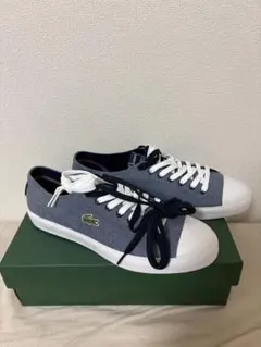 LACOSTE ネイビー/ホワイト スニーカーのサムネイル