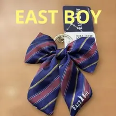 EAST BOY イーストボーイ　ストライプリボンキーホルダー