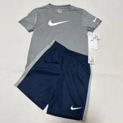 新品　120 NIKE ナイキ　ドライフィット　Tシャツ　パンツ　セットアップのサムネイル