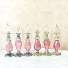 ベネチアングラス ムラーノ murano 香水瓶 パープルピンク - メルカリ